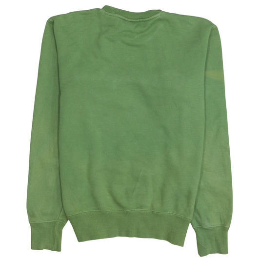 Champion Women’s Green Small Pullover Sweatshirt with Logo