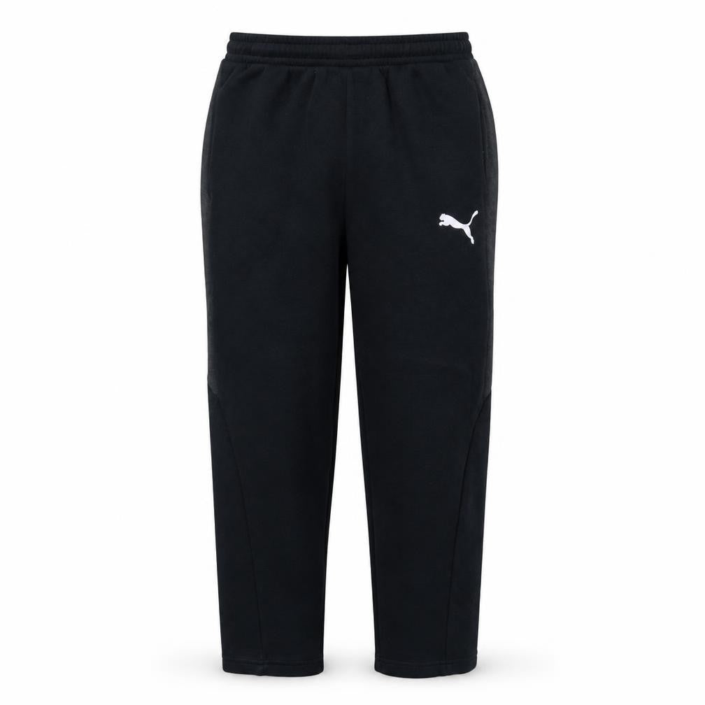 Front view of Puma Men’s Black Jogger Sweatpants M Regular Fit Activewear