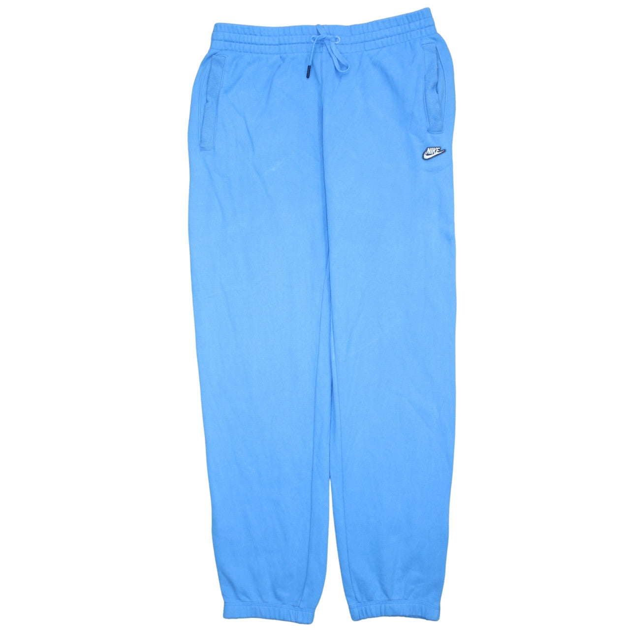 Nike Men's Blue Jogger Sweatpants Size M Fleece Sportswear