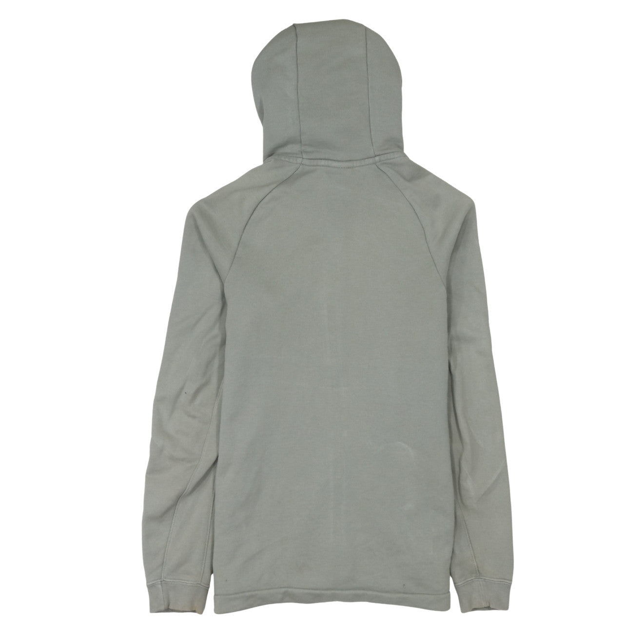 Nike Men's Grey Full Zip Hoodie Small Lightweight Jersey