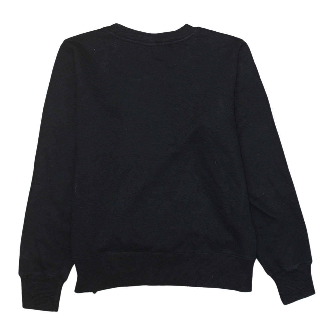 Champion Men's Black Logo Crew Neck Sweatshirt Size M Regular Fit