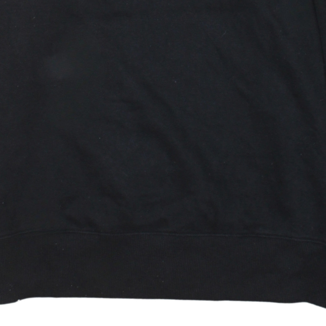 Champion Men's Black Logo Crew Neck Sweatshirt Size M Regular Fit