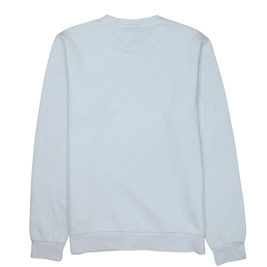 Champion Boys White 2XL Crew Neck Logo Sweatshirt Cotton Blend