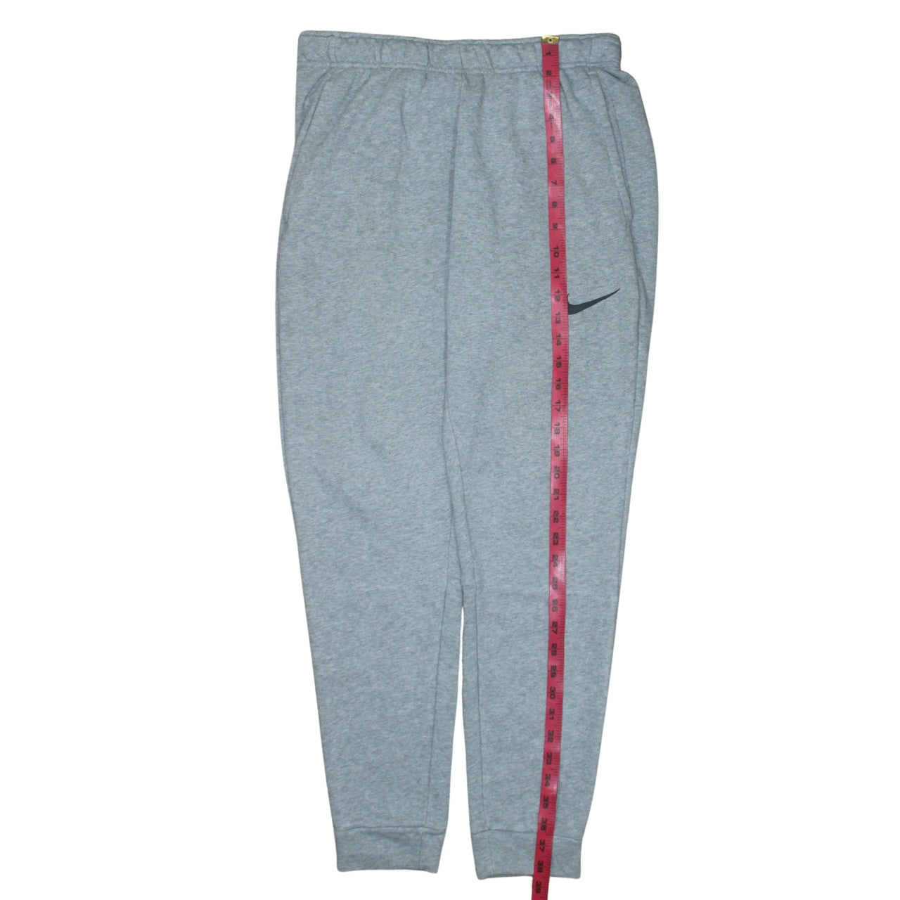 Nike Men's Grey Dri-Fit Jogger Sweatpants M Regular Fit Activewear Trousers