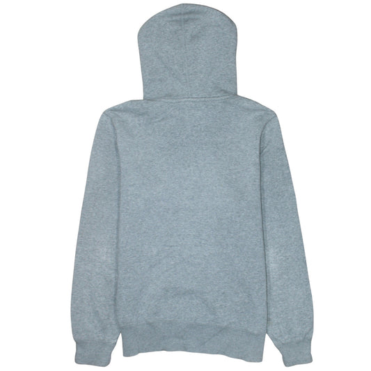 Nike Men's Grey Pullover Hoodie Small Logo Sportswear Sweatshirt