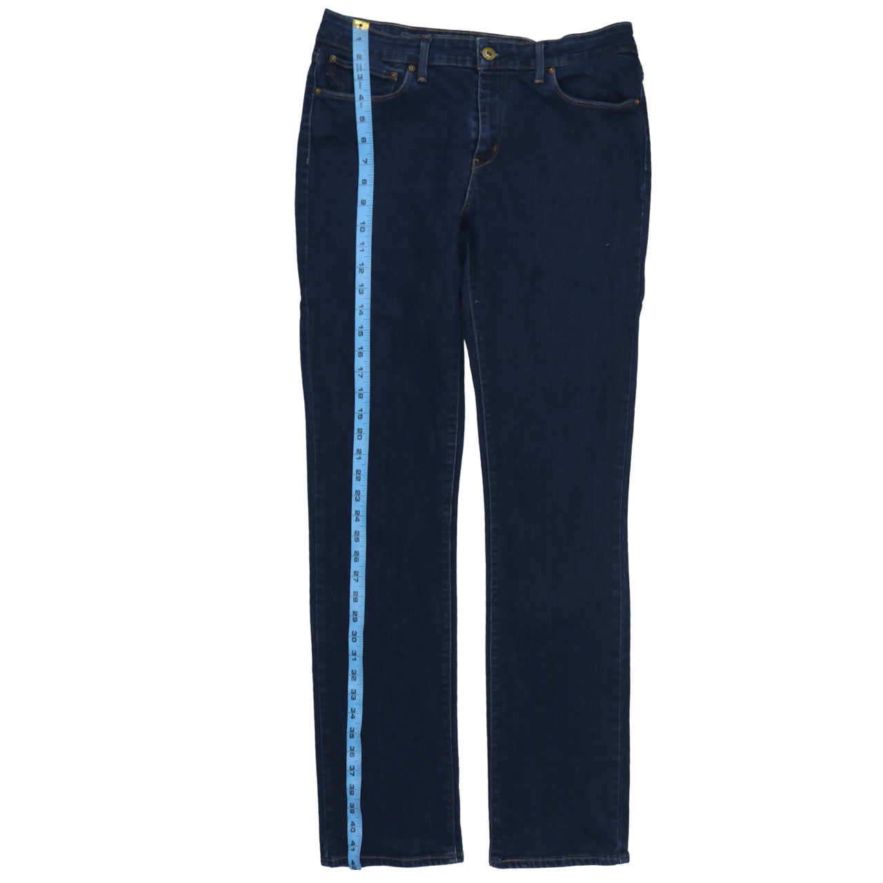 Levi's Men's Blue Denim 31W Regular Fit Straight Jeans