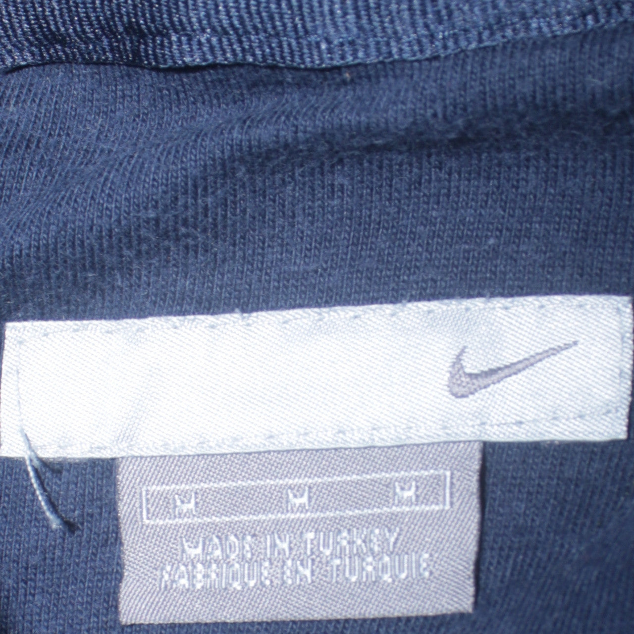 Nike Men's Blue Pullover Hoodie Regular Fit Fleece M