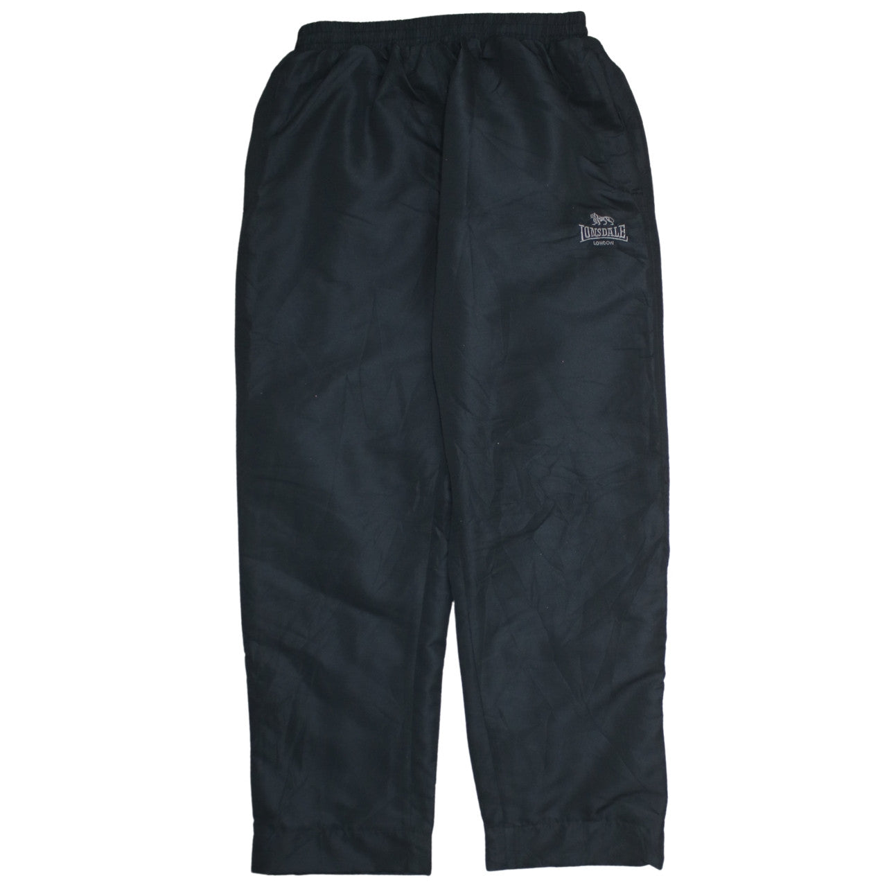 Lonsdale Men's Black Jogger Trousers Size S Elastic Waist Sportswear
