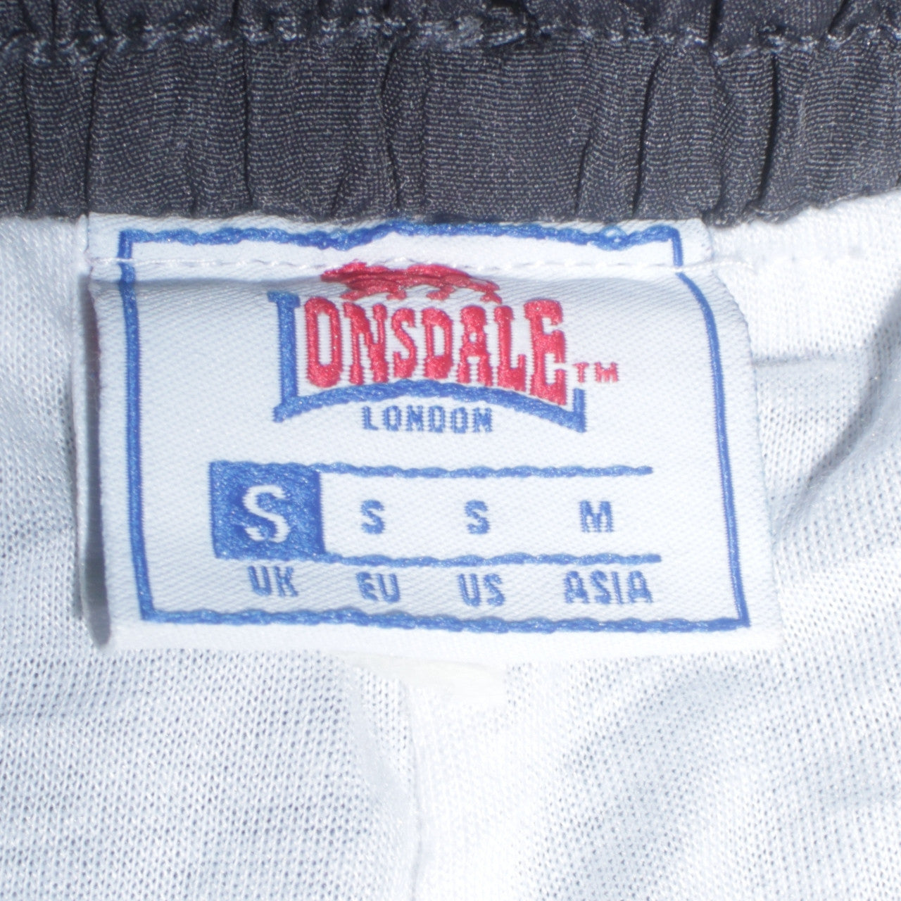 Lonsdale Men's Black Jogger Trousers Size S Elastic Waist Sportswear