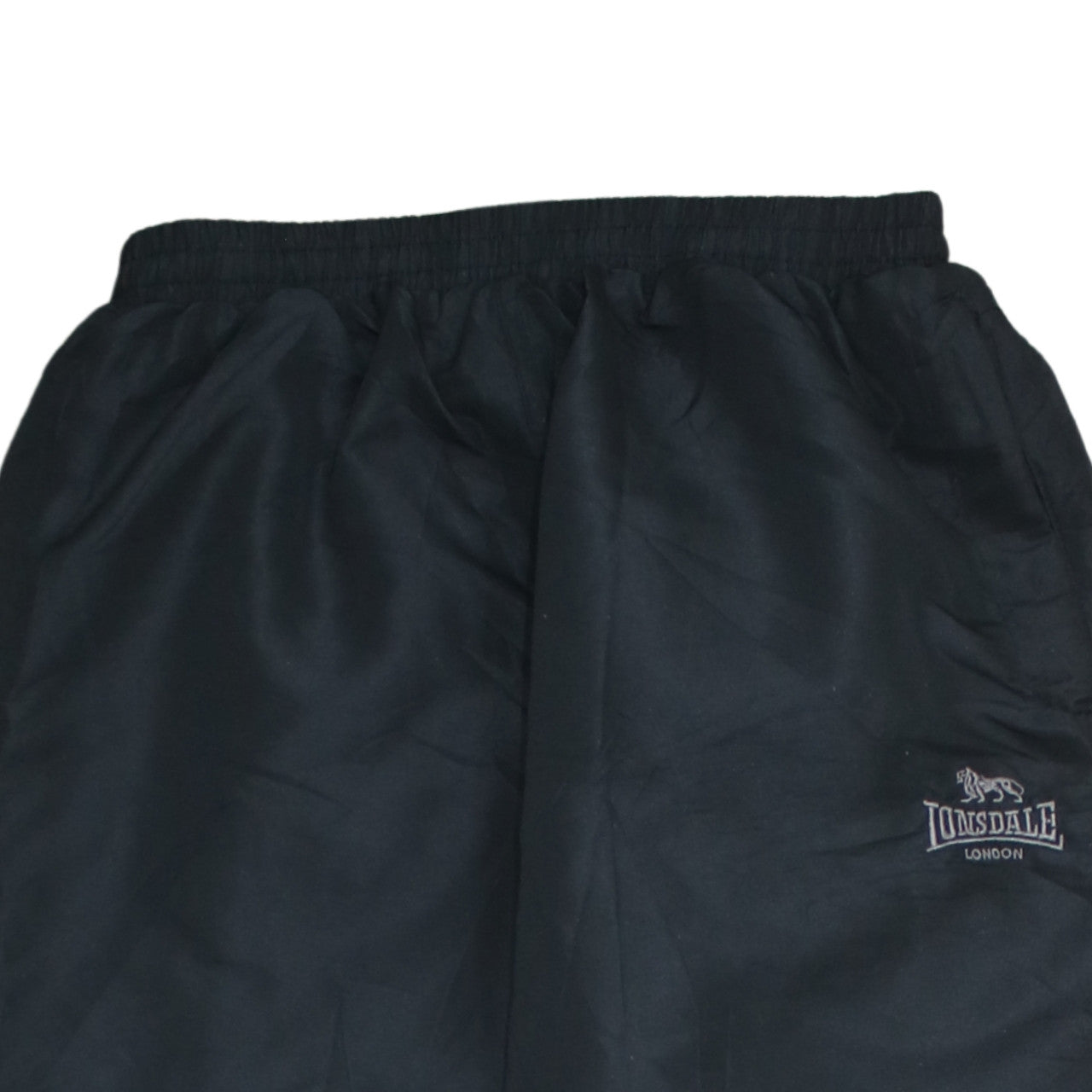 Lonsdale Men's Black Jogger Trousers Size S Elastic Waist Sportswear