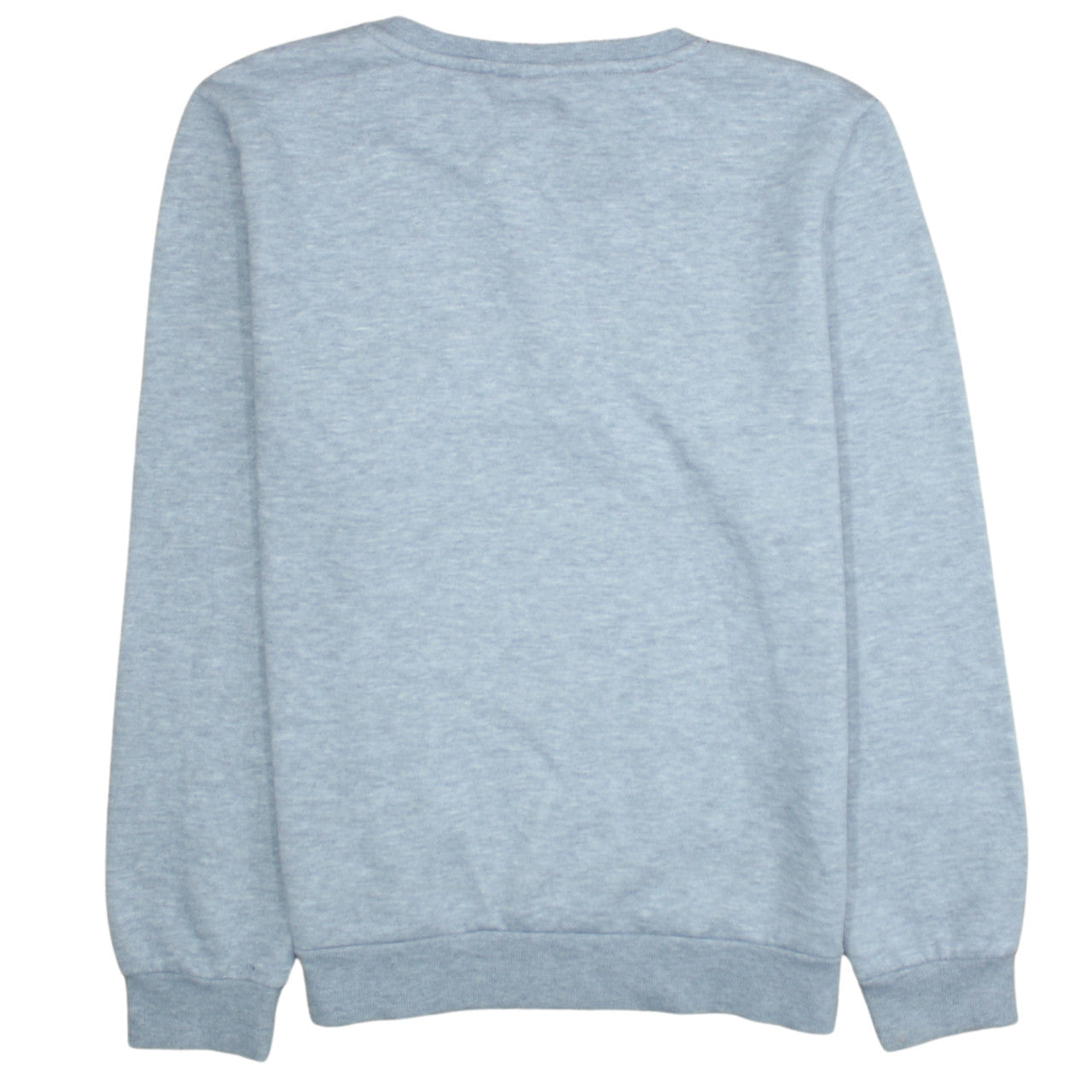 Disney Women Grey Stitch Christmas Sweatshirt M Graphic Glitter Pullover