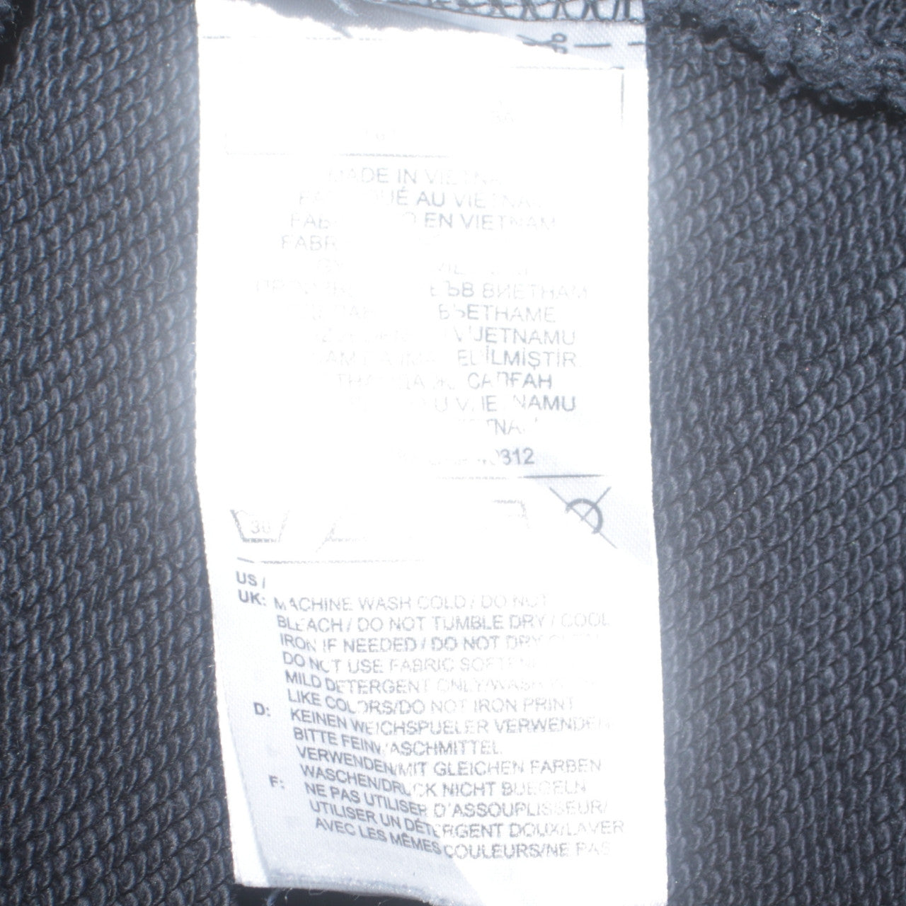 Adidas Men's Black XS Sweatshirt Pullover Crew Neck Sportswear