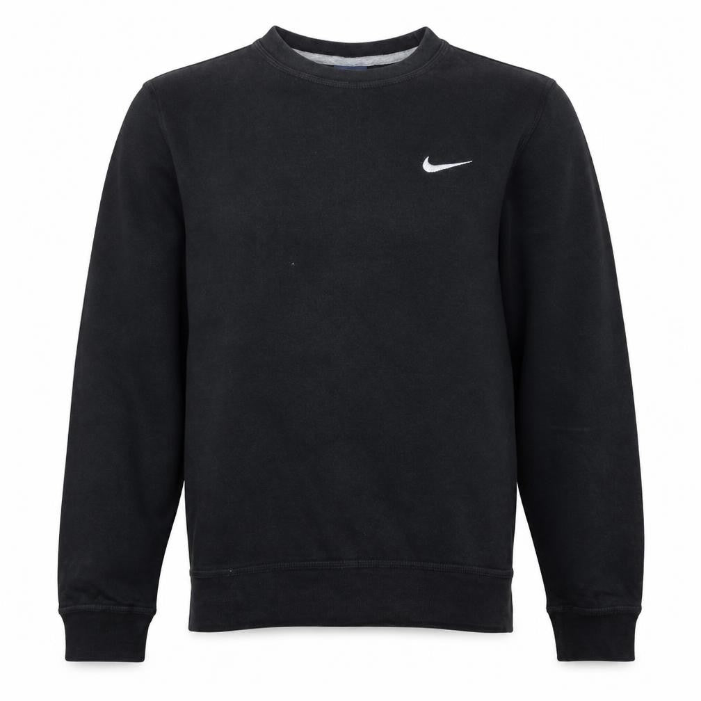 Nike Men's Black Crew Neck Pullover Sweatshirt Size S