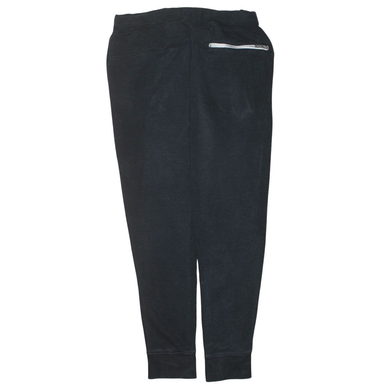 Nike Men's Black Jogger Sweatpants M Regular Fit Fleece Tapered