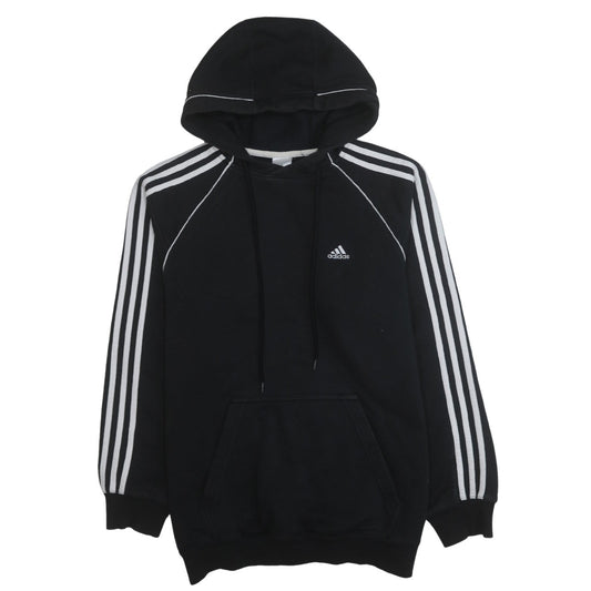 Adidas Men's Black Pullover Hoodie Size S Regular Fit Sportswear
