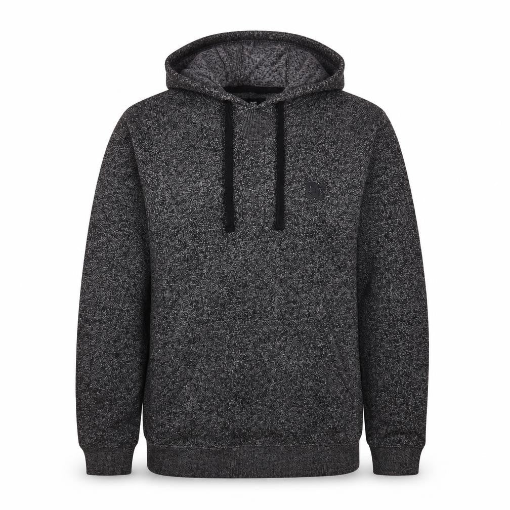 DC Mens Grey Knit Pullover Hoodie Size M Regular Fit