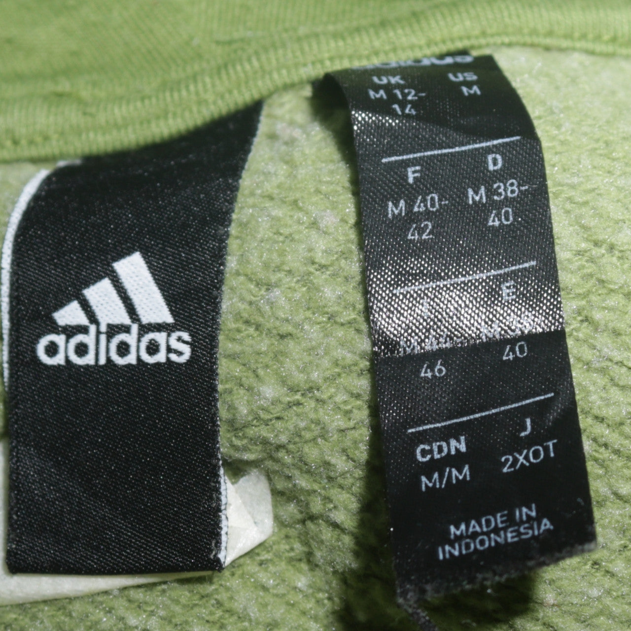 Adidas Women’s Green Pullover Hoodie Size M 12-14 with Logo