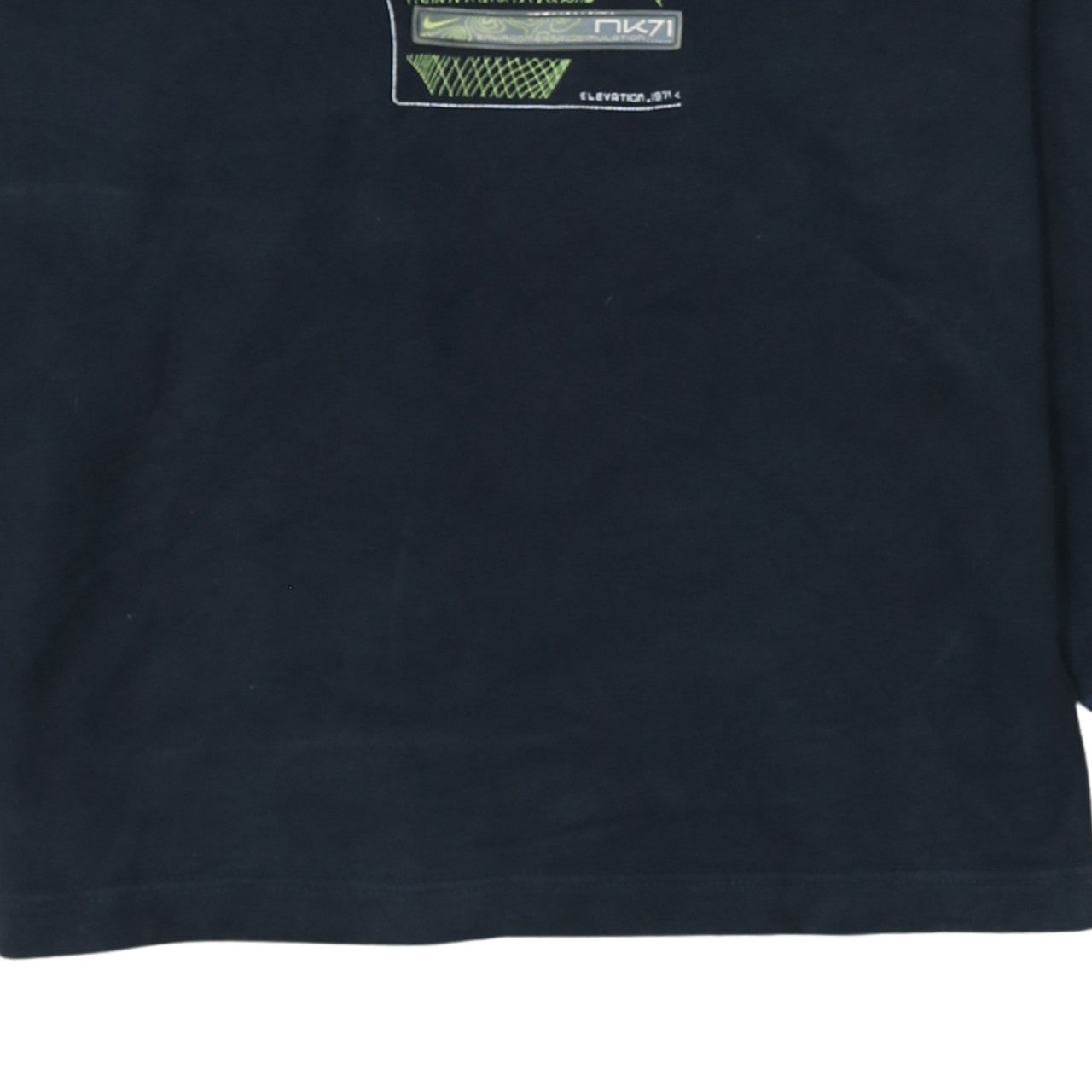 Nike Boys Black 11-12 Years Pullover Fleece Sweatshirt with Graphic Logo