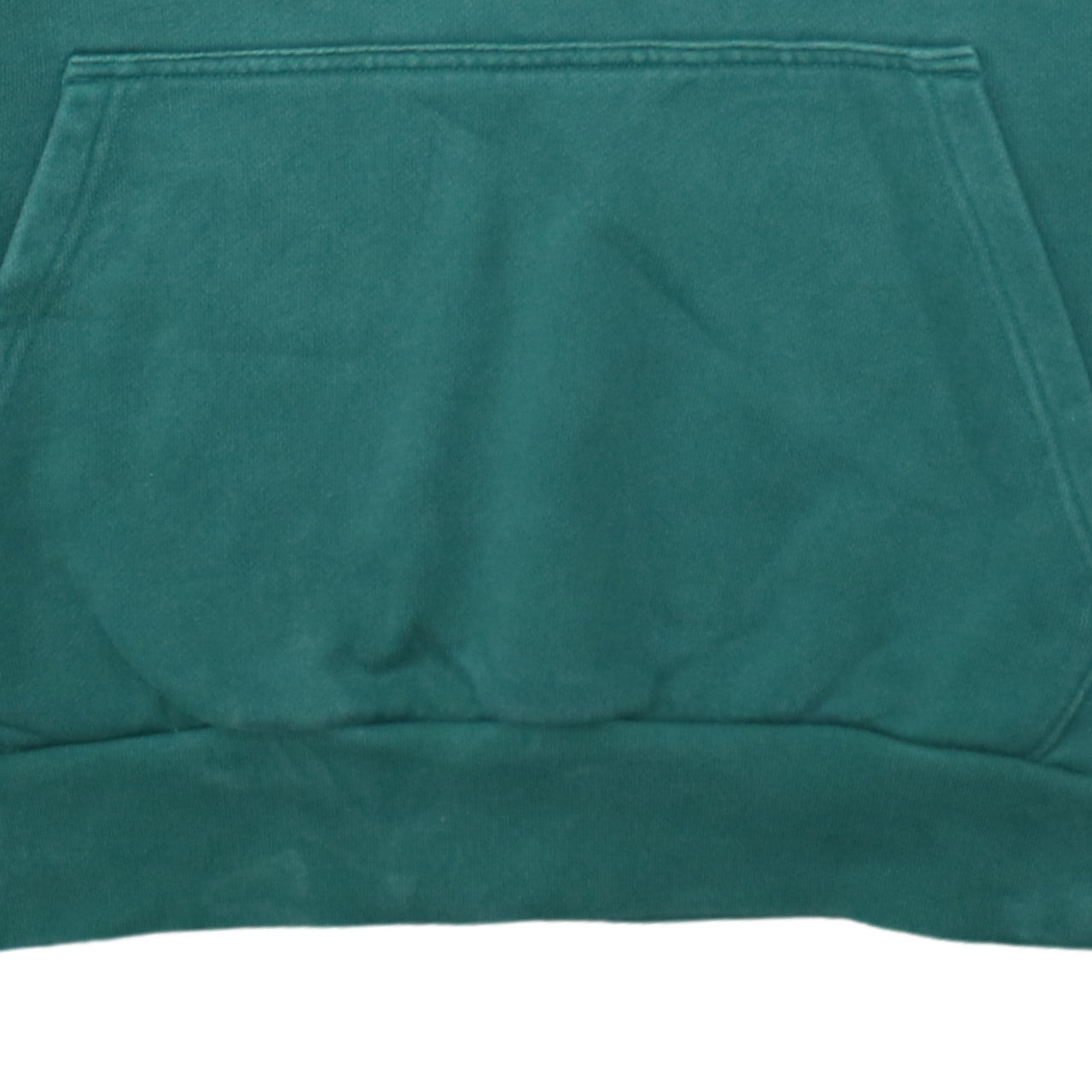 Adidas Men's Green 2XL Pullover Hoodie With Trefoil Logo