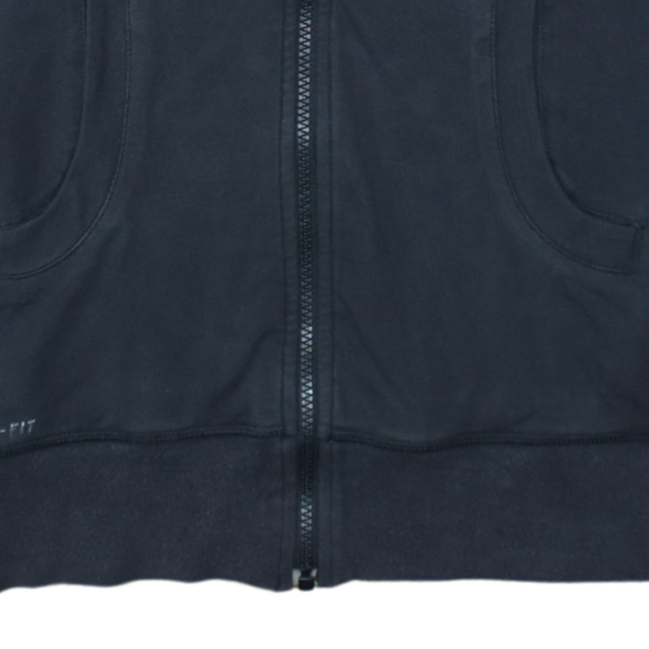 Nike Women’s Black Medium Full Zip Dri-FIT Hoodie Sweatshirt