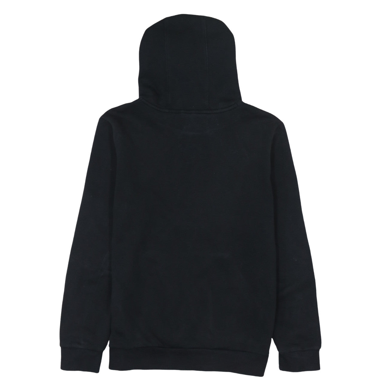 Adidas Boys Black Pullover Hoodie - Size 13-14 Years Cotton Blend