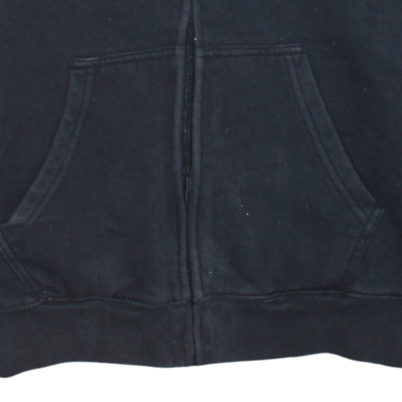 Champion Men's Black Small Full Zip Hoodie Fleece Sweatshirt