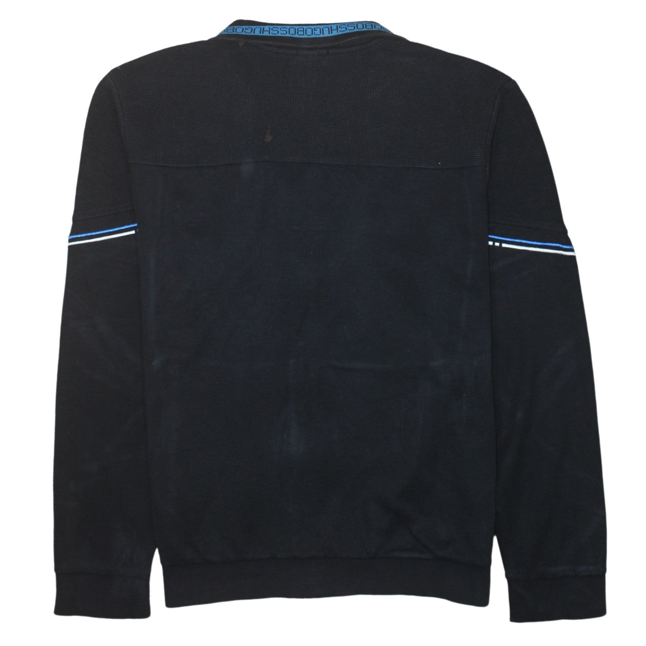 Hugo Boss Men's Black XL Full Zip Sweatshirt Regular Fit Designer Jacket
