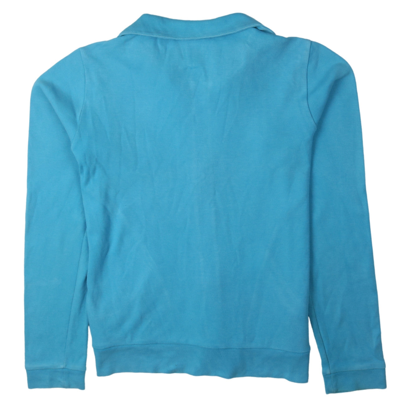 Adidas Women Blue Full Zip Sweatshirt Size 12 Essentials Performance