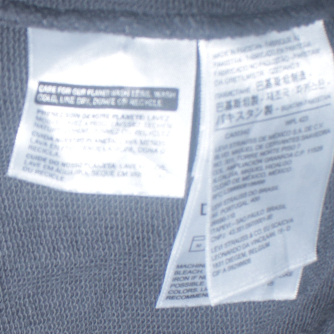 Levi's Men's Grey Pullover Hoodie Size S Regular Fit