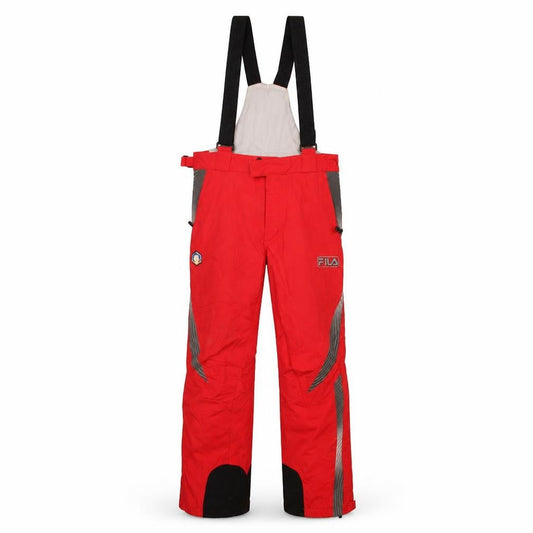 FILA Men's Red Snow Pants S Waterproof Insulated Trousers
