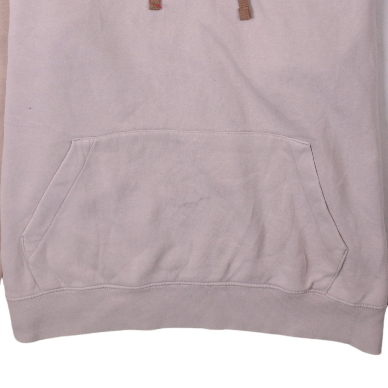 Nike Women’s Beige Colourblock Pullover Hoodie Size S