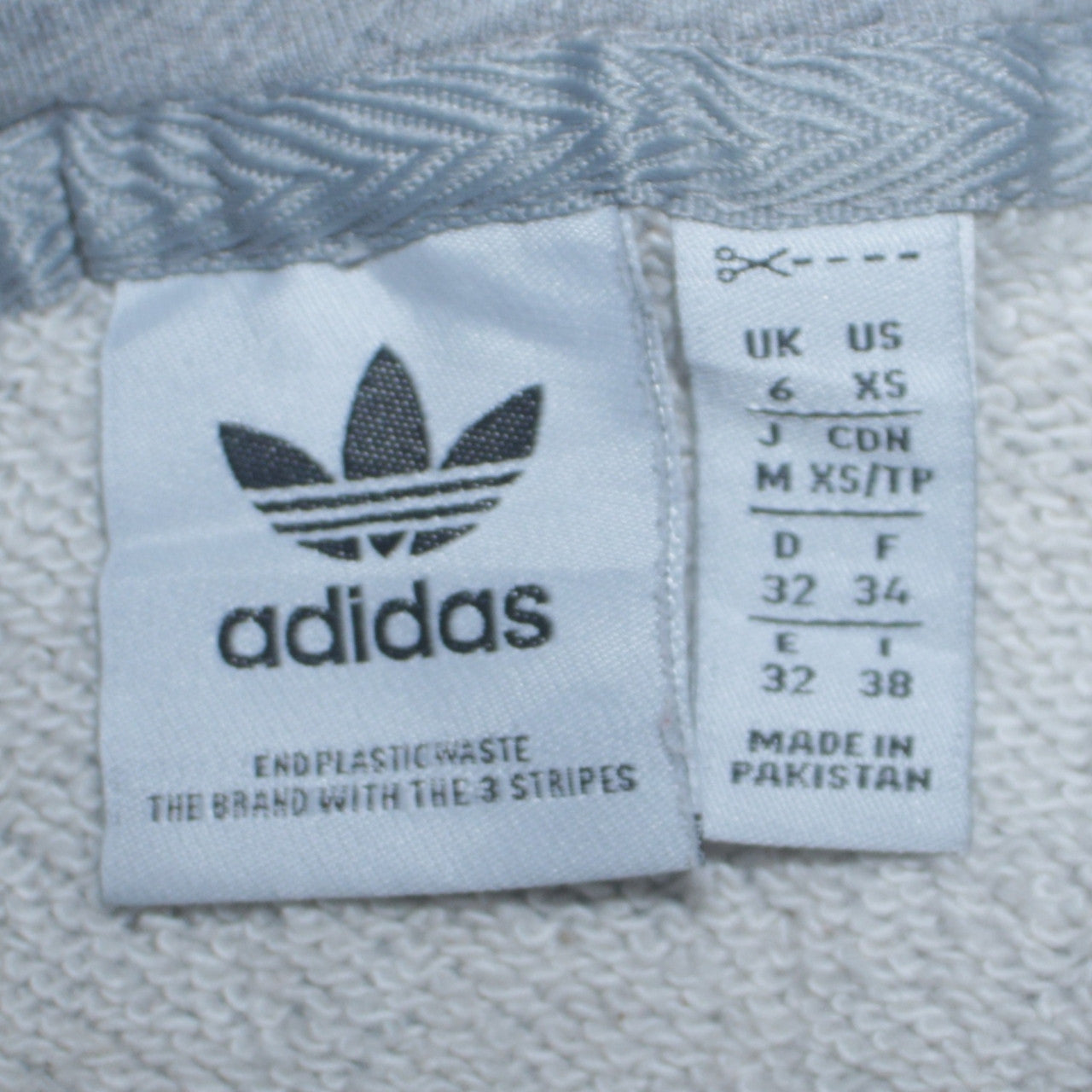 Adidas Women’s Grey Hoodie XS Pullover Hooded Sweatshirt