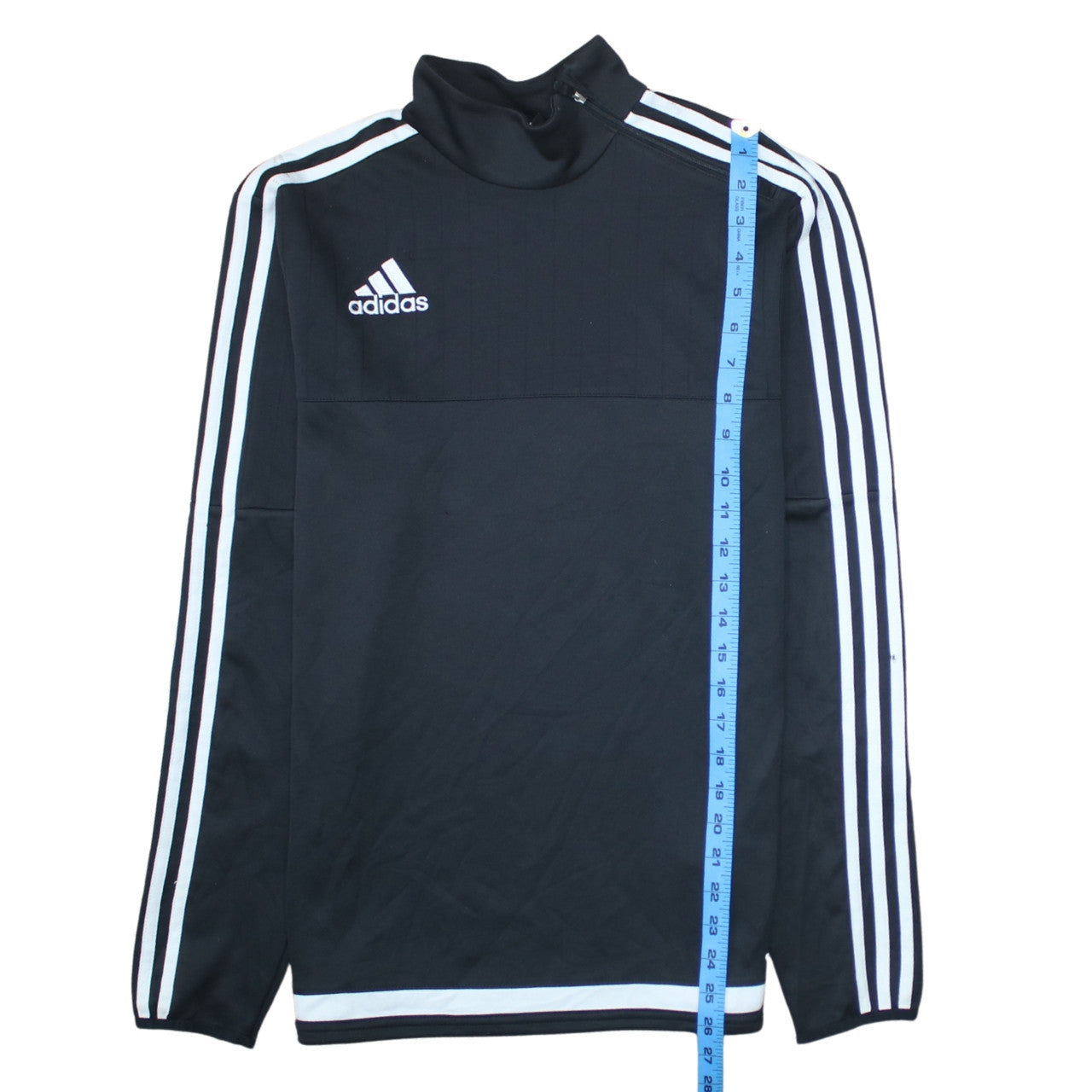 Adidas Men's Black Small Climalite 1/4 Zip Sports Sweatshirt
