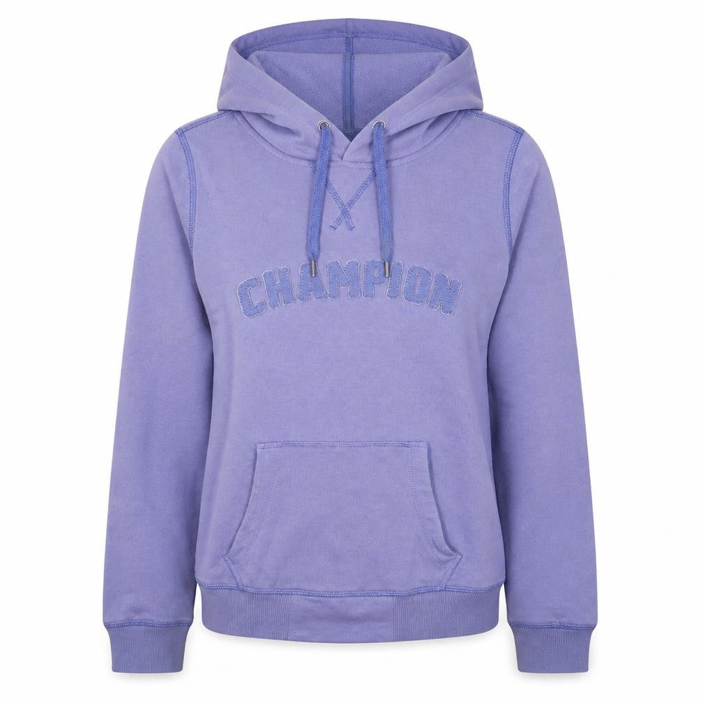 Champion Womens Purple Pullover Hoodie Size M Heritage Fit