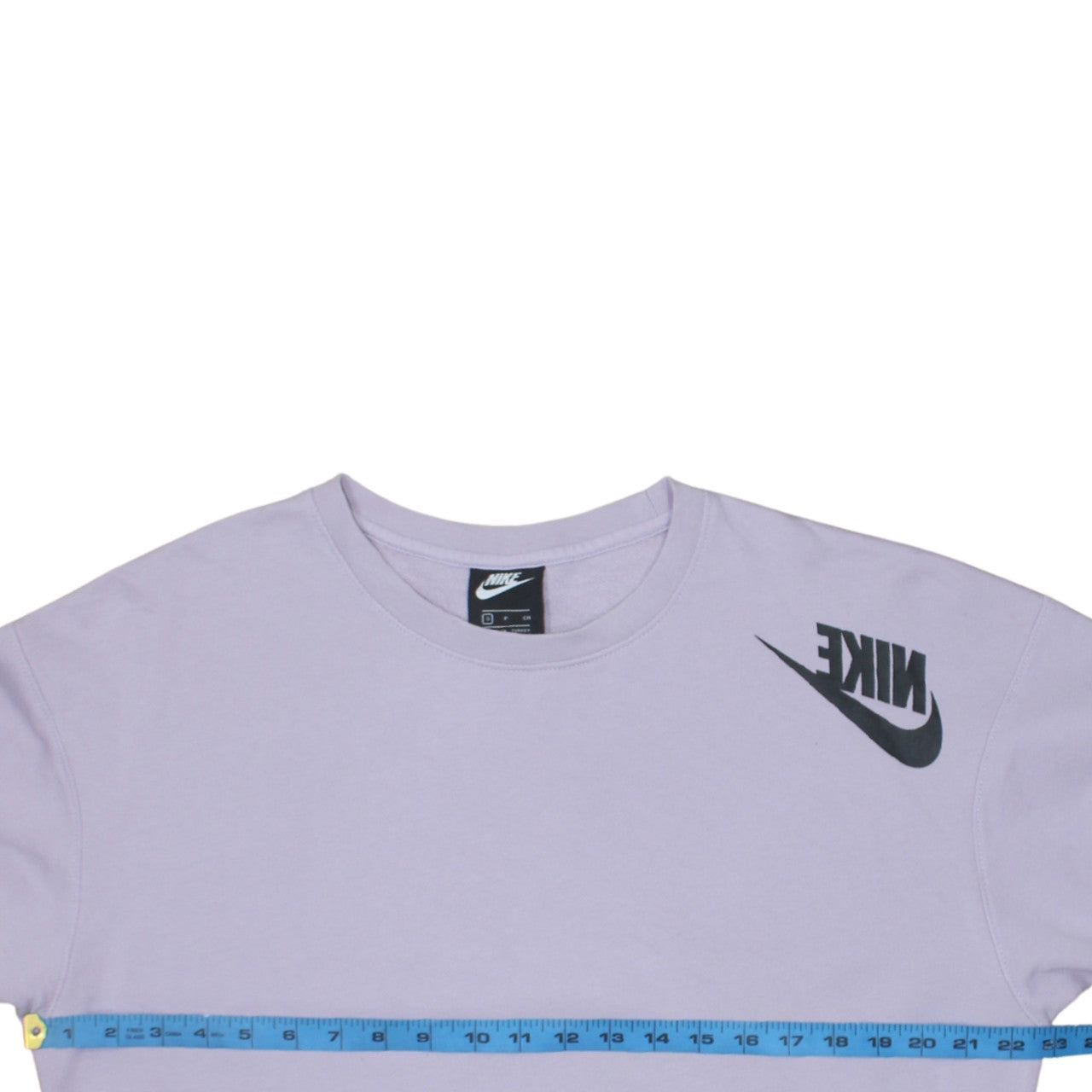 Nike Womens Lilac Sweatshirt Small Crew Neck Long Sleeve Pullover