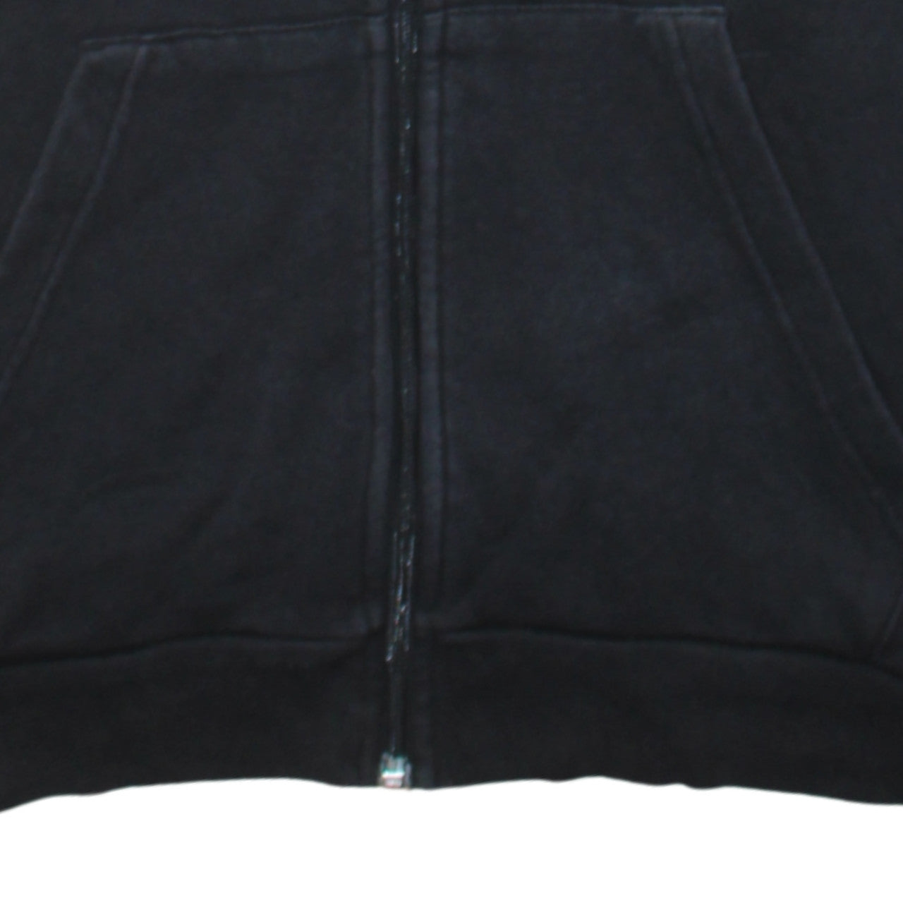 Adidas Men's Black Full Zip Hoodie Small Logo Sportswear