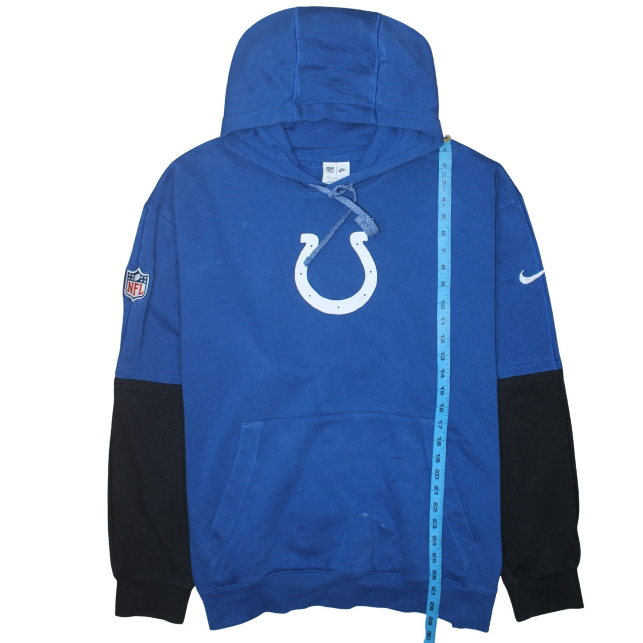 Nike NFL Men’s Blue 2XL Pullover Hoodie Colts Logo Sportswear