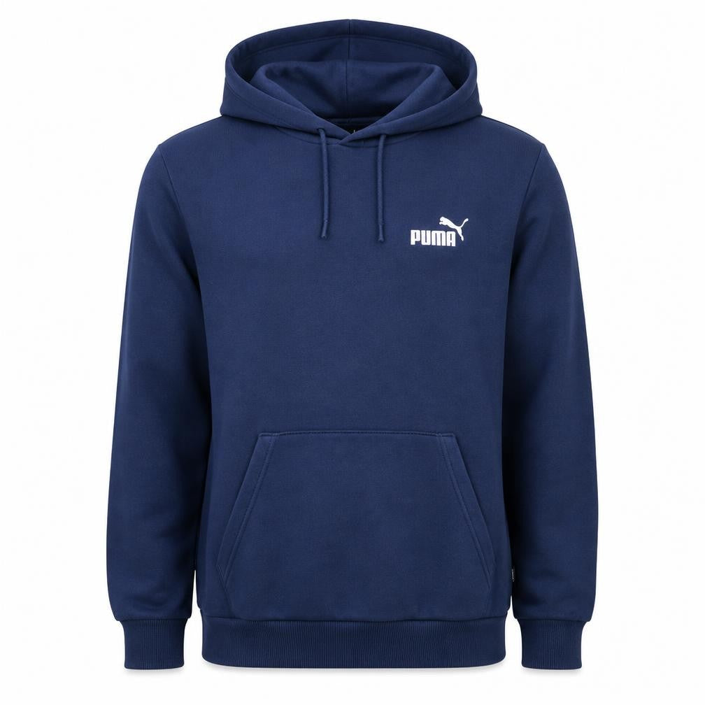 Puma Men's Blue Pullover Hoodie Small Regular Fit Sportswear