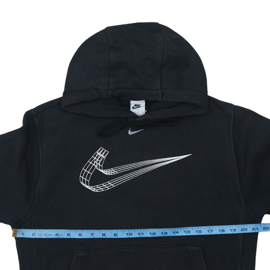 Nike Men's Black Pullover Hoodie Small Graphic Logo Sportswear