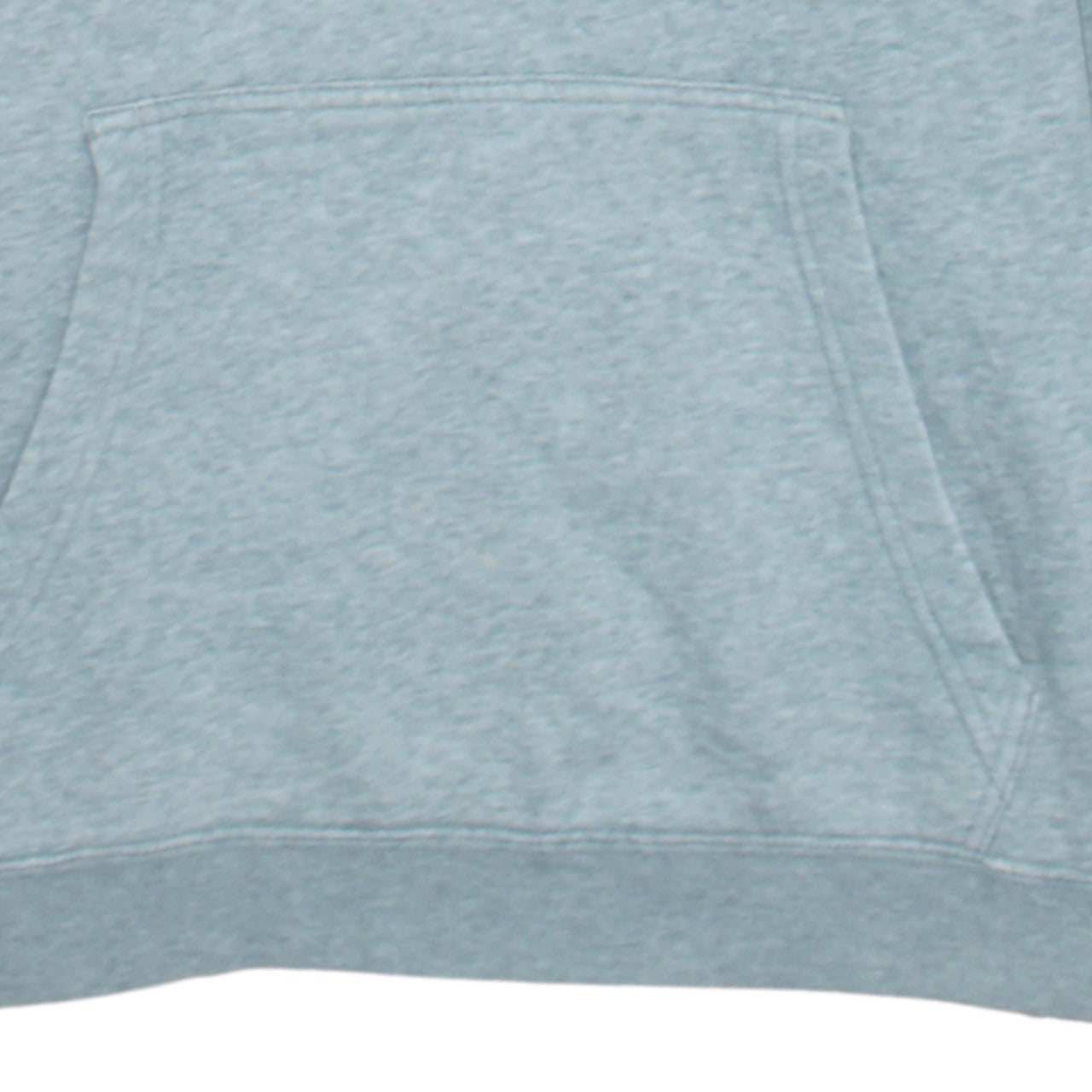 Nike Men's Grey Pullover Hoodie L Fleece Regular Fit