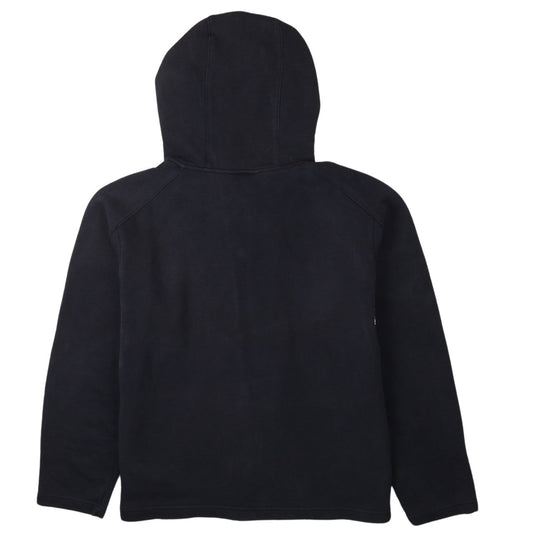Adidas Womens Black Full Zip Hoodie Size M Classic Hooded Sweatshirt