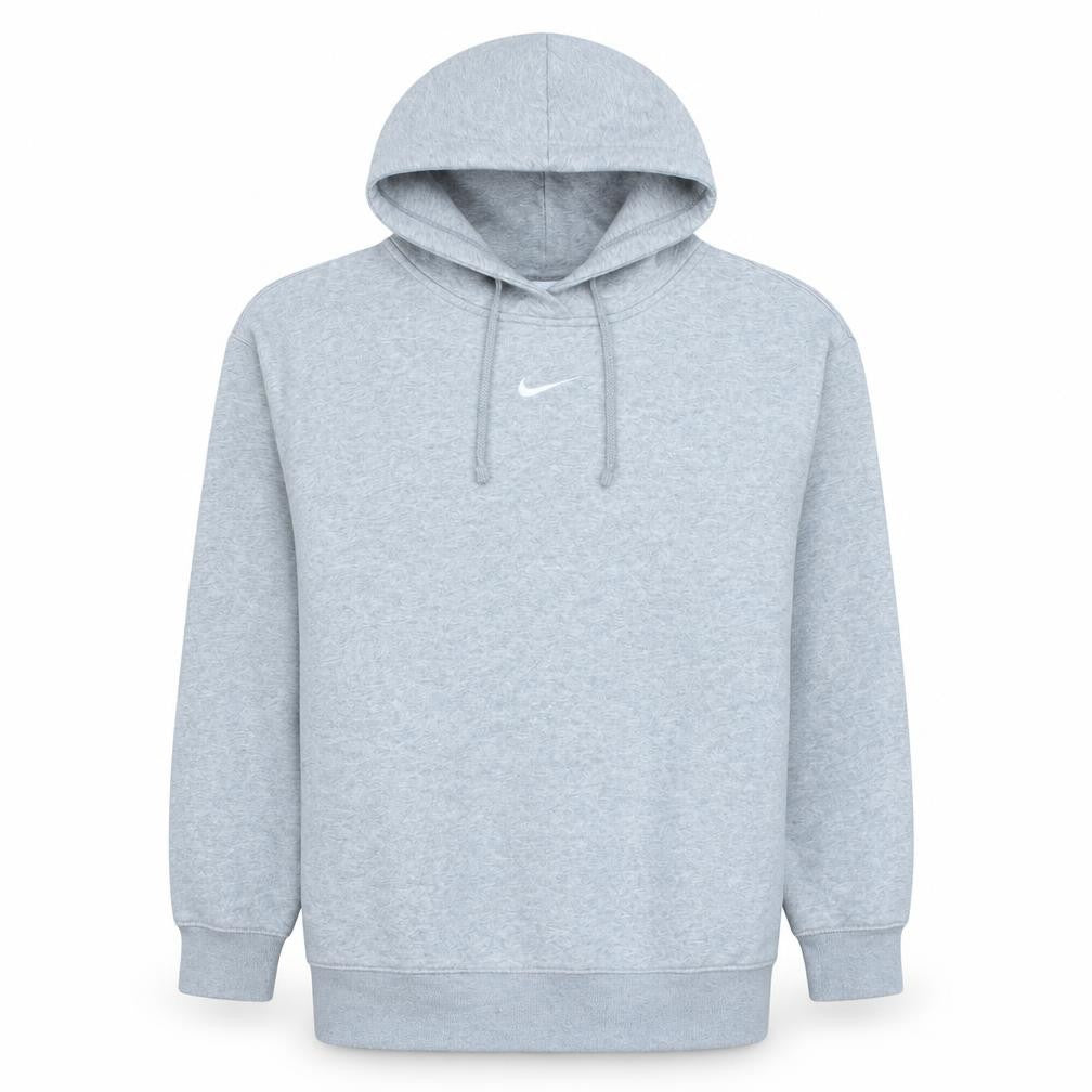 Front view of Nike Men’s Grey Pullover Hoodie XS Regular Fit Sportswear