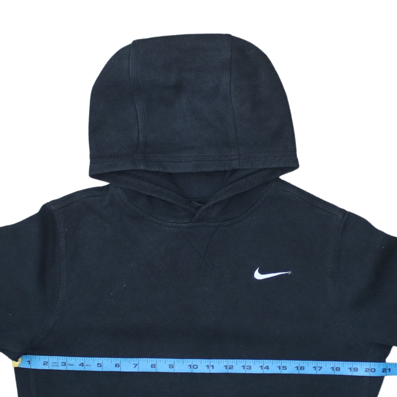 Nike Boys Black Pullover Hoodie XL 13-15 Years Fleece Lined Sweatshirt
