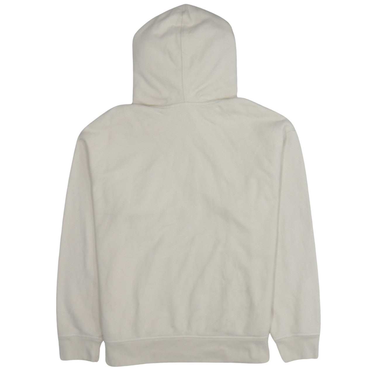 Levi's Men's Beige Pullover Hoodie L Regular Fit Logo Fleece