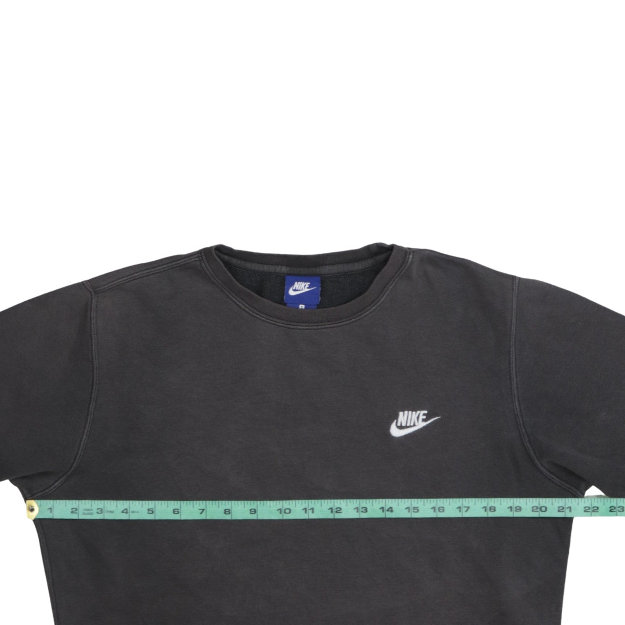 Nike Men's Grey Small Crew Neck Pullover Sweatshirt
