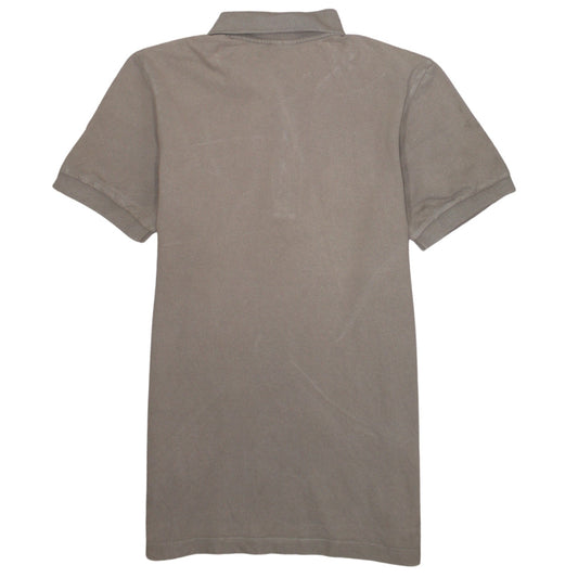 Nike Men's Brown Regular Fit Cotton Polo Shirt Size M