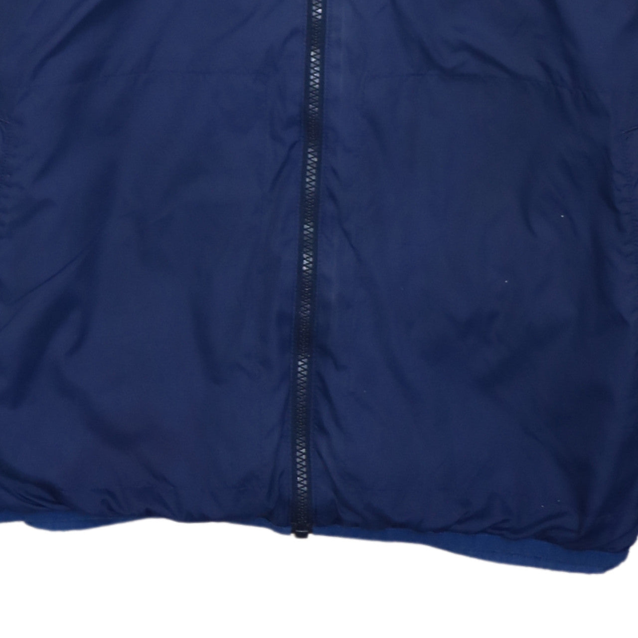 Puma Men Blue L Lightweight Hooded Full Zip Windbreaker Jacket