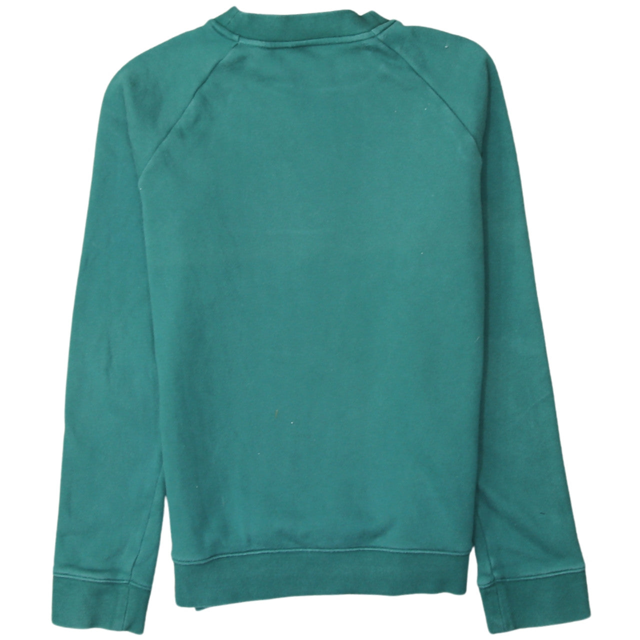 Adidas Women Green Crew Neck Long Sleeve Pullover Sweatshirt UK 8