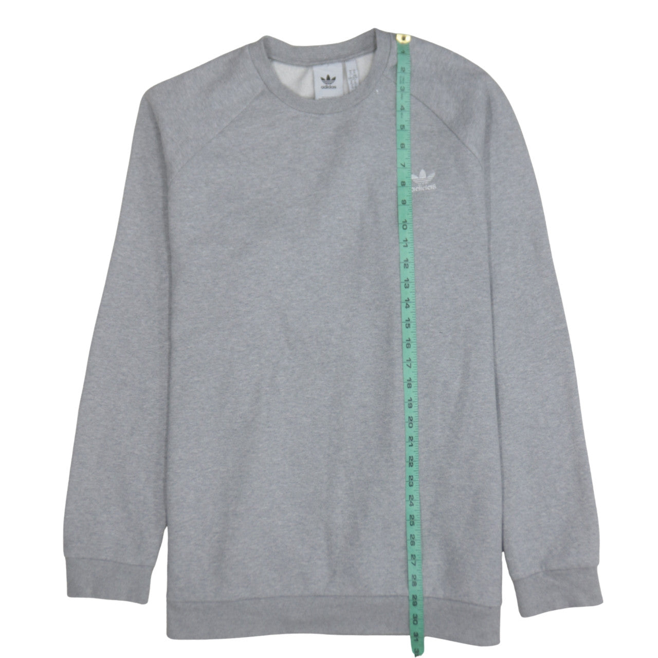 Adidas Men’s Grey XL Crew Neck Pullover Sweatshirt