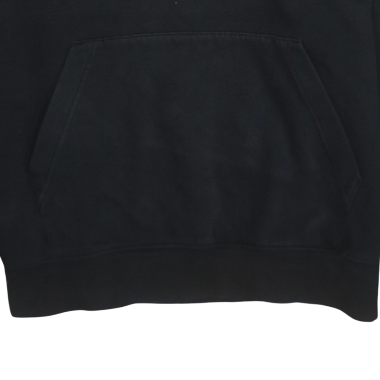 Nike Men’s Black Pullover Fleece Hoodie M Regular Fit Logo Design